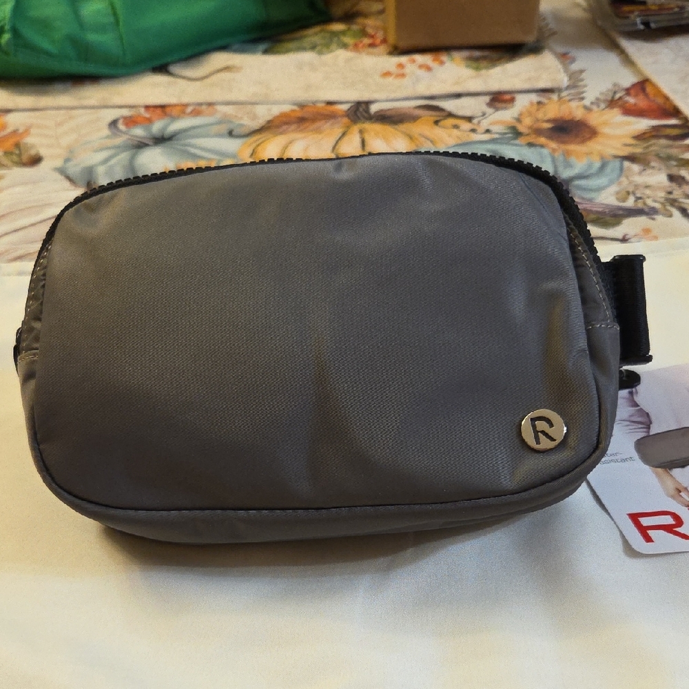 Gray Belt Bag